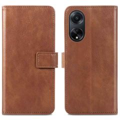 imoshion Luxuriöse Klapphülle Oppo A98 - Braun