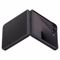 Samsung Original KindSuit Vegan Leather Case Samsung Galaxy Z Flip 7 - Black