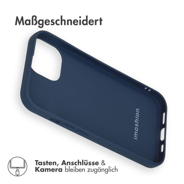 imoshion Color TPU Hülle für das iPhone 15 - Dunkelblau