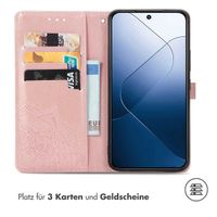 imoshion Mandala Klapphülle für das Xiaomi 14 - Rose Gold 