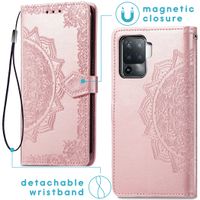 imoshion Mandala Klapphülle Oppo A94 (5G) - Rosé gold