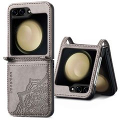imoshion Mandala Klapphülle Samsung Galaxy Z Flip 5 - Grau