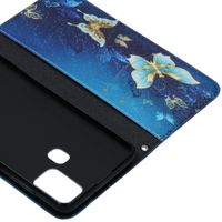 Design TPU Klapphülle für das Samsung Galaxy A21s