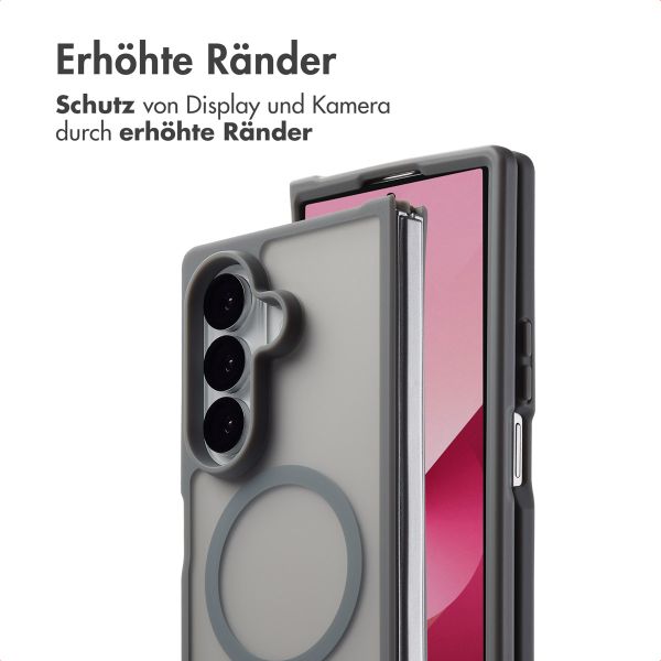 imoshion Color Guard Back Cover mit MagSafe Samsung Galaxy Fold 7 - Grau