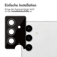 imoshion 2er-Pack Objektivschutz für Kamera für das Samsung Galaxy S24 - Schwarz