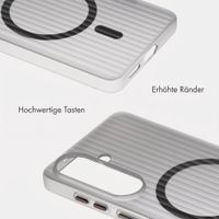 Accezz Lite Backcover mit MagSafe | Fluted | Samsung Galaxy S26 - Grau