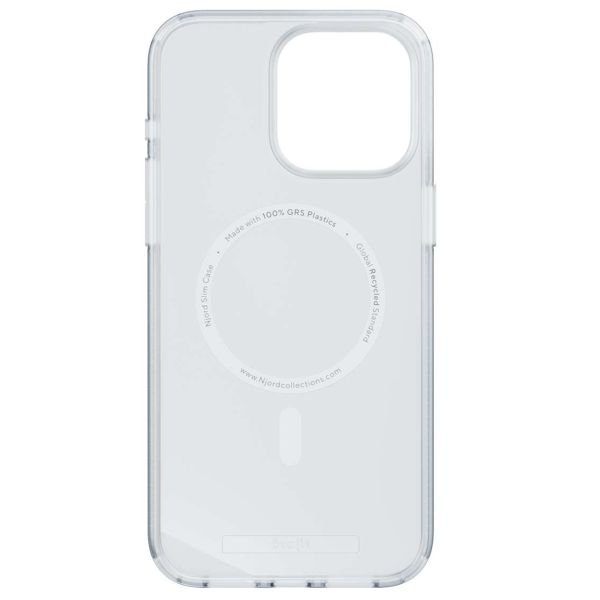 Njorð Collections Slim Case MagSafe für das iPhone 15 Pro Max - Translucent