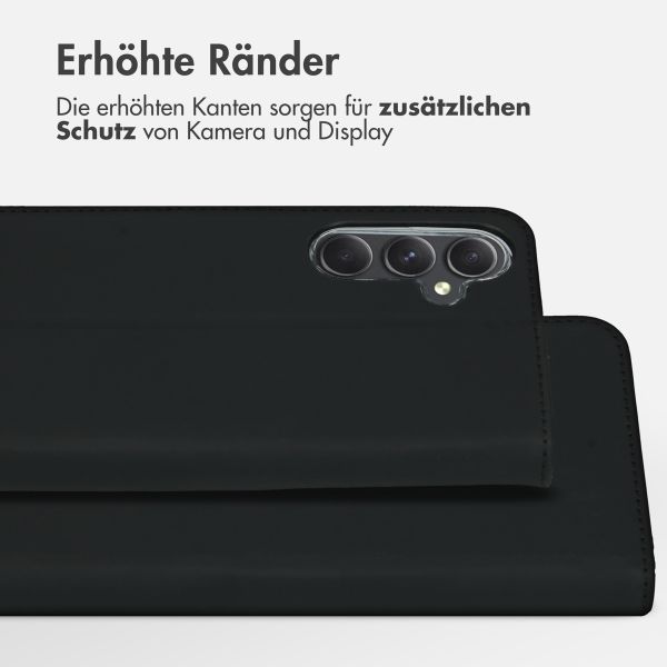 Accezz Wallet TPU Klapphülle Samsung Galaxy A55 - Schwarz