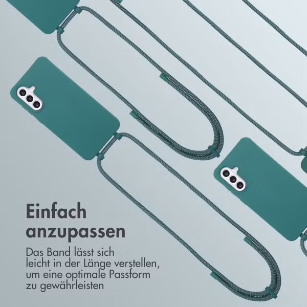 imoshion Color Backcover mit abtrennbarem Band für das Samsung Galaxy A36 / A56 - Dark Green