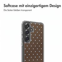 imoshion Design Hülle Samsung Galaxy S25 - Polka Dot Bruin