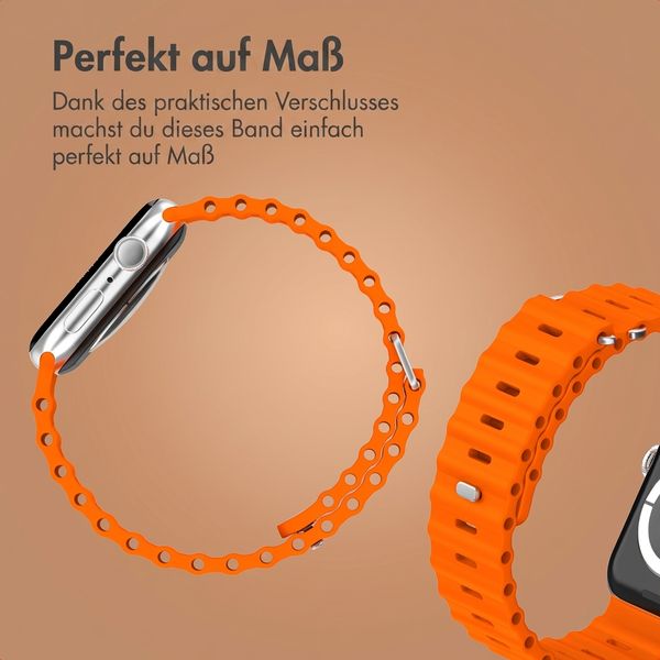 Accezz Ocean Armband für Apple Watch | 38/40/41/42 mm - Orange