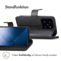 imoshion Luxuriöse Klapphülle Xiaomi 14 - Schwarz