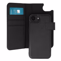 imoshion Herausnehmbare 2-in-1 Luxus-Bookcase Apple iPhone 17e / 16e - Schwarz