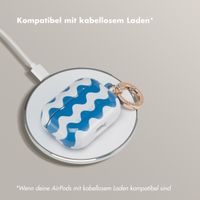 Selencia Vivid Case Apple AirPods Pro - Wave Vibes Classic Blue