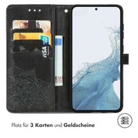 imoshion Mandala Klapphülle Samsung Galaxy S23 - Schwarz