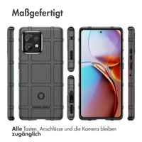 imoshion Rugged Shield Backcover Motorola Edge 40 Pro - Schwarz