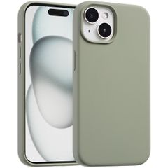 Accezz Liquid Silikoncase mit MagSafe Apple iPhone 15 - Cooper Green