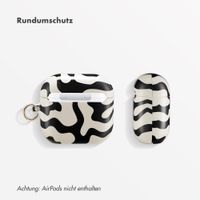Selencia Vivid Case Apple AirPods 4 - Art Wave Black