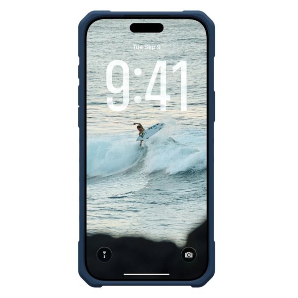 UAG Pathfinder Clear MagSafe Back Cover mit Lanyard Apple iPhone 17 Pro Max - Clear / Blue Lanyard