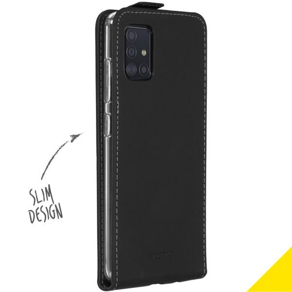 Accezz Flip Case Samsung Galaxy A51 - Schwarz