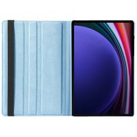 imoshion 360° drehbare Klapphülle für das Samsung Galaxy Tab S10 Plus / Tab S9 Plus / Tab S9 FE Plus - Türkis