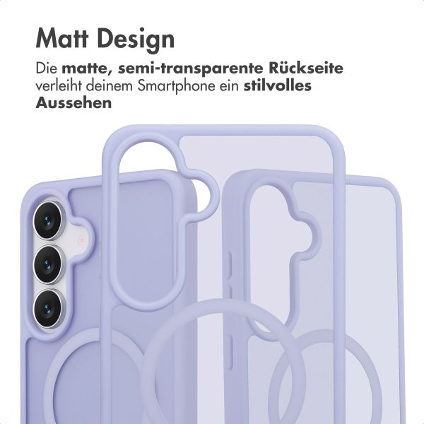 imoshion Color Guard Back Cover mit MagSafe Samsung Galaxy S25 FE - Lila / Lilac