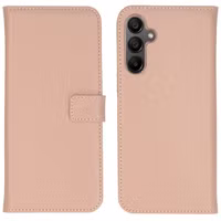 Selencia Echtleder Klapphülle Samsung Galaxy A15 (5G/4G) - Dusty Pink