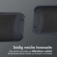 imoshion Color Backcover mit abnehmbarem Handykette und MagSafe Apple iPhone 16 - Schwarz