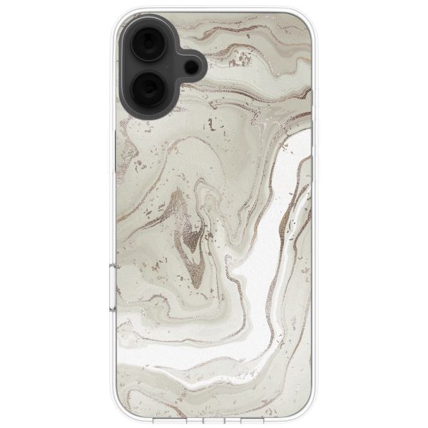 imoshion  Design Hülle für das iPhone 16 - Sandy Marble