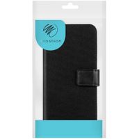 imoshion Luxuriöse Canvas-Klapphülle Samsung Galaxy S8 - Schwarz