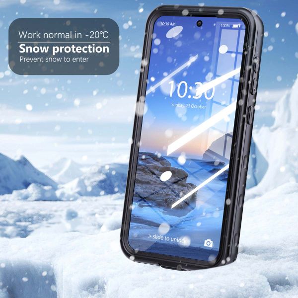 Redpepper Dot Waterproof Case Samsung Galaxy A36 - Schwarz