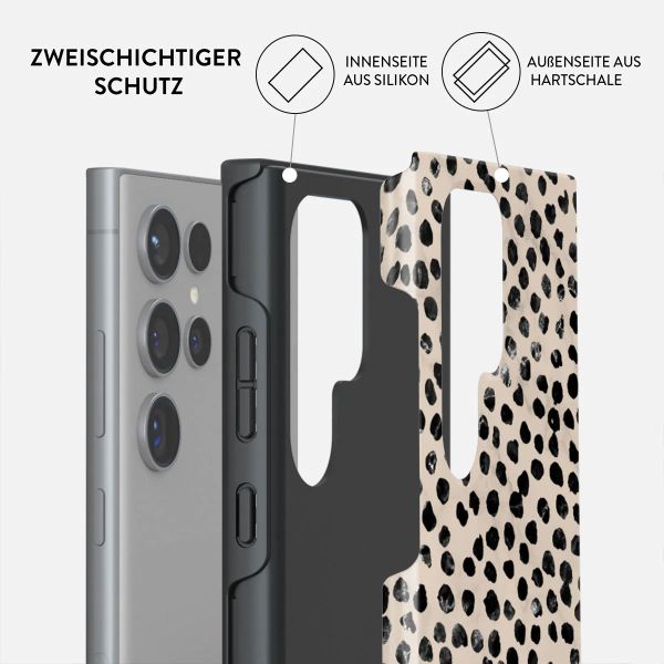 Burga Tough Back Cover für das Samsung Galaxy S24 Ultra - Almond Latte