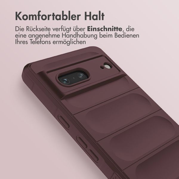 imoshion EasyGrip Back Cover für das Google Pixel 7 - Aubergine