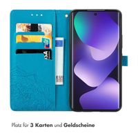imoshion Mandala Klapphülle Xiaomi Redmi Note 15 (4G) - Türkis