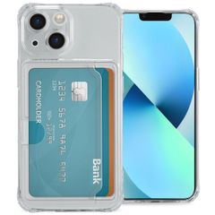 imoshion Soft Case Back Cover mit Kartenhalter Apple iPhone 13 - Transparent