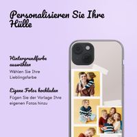 Personalisierte Hülle mit Filmrolle N°1 iPhone 13 - Transparent