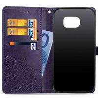 imoshion Mandala Klapphülle Samsung Galaxy S7 - Violett