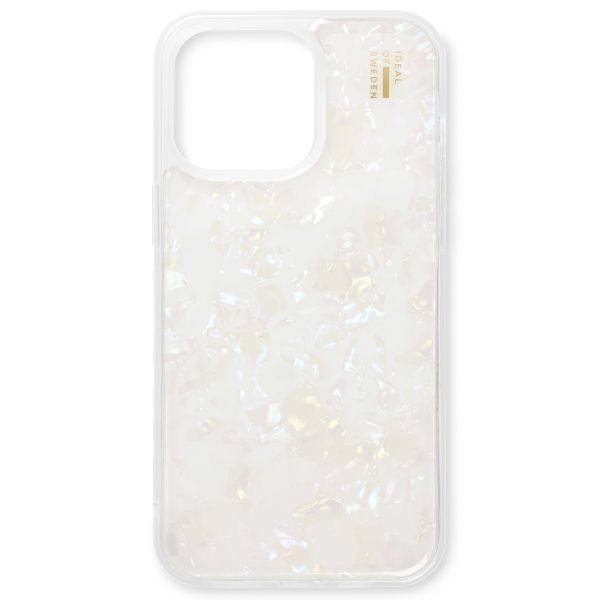 iDeal of Sweden Pearlized Case Apple iPhone 15 Pro Max - Weiß