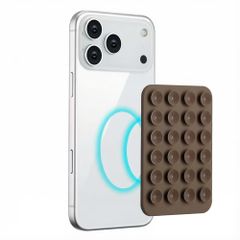 Selencia MagSafe-Saugnapf-Handyhalterung - Taupe