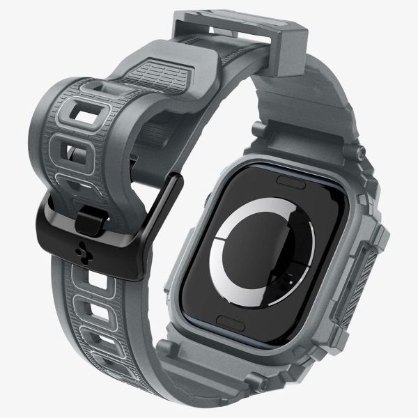 Spigen Rugged Armor™ Pro Case für Apple Watch Series 10 / 11 - 46 mm - Dark Gray