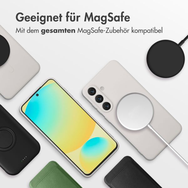 imoshion Color Back Cover mit MagSafe Samsung Galaxy S25 FE - Beige
