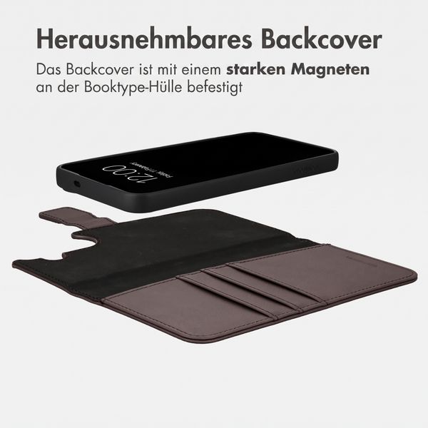 imoshion Herausnehmbare 2-in-1 Luxus-Bookcase Samsung Galaxy S26 FE - Braun