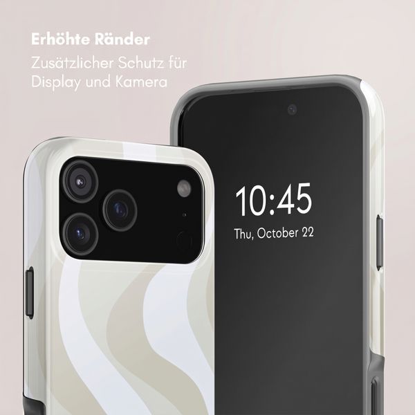 Selencia Vivid Rückabdeckung mit MagSafe Apple iPhone 18 Pro Max / 17 Pro Max - Desert Waves Beige