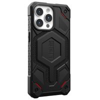 UAG Monarch Pro Backcover Apple iPhone 15 Pro Max - Kevlar Black