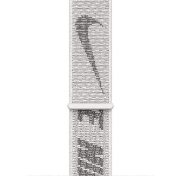 Apple Nike Sport Loop Armband für das  Apple Watch Series 1 t/m 11 / SE / Ultra (44/45/46/49 mm) - White