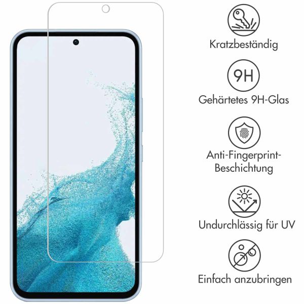 Selencia Screen Protector aus gehärtetem Glas Samsung Galaxy A54 (5G) / S23 FE