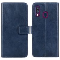imoshion Luxuriöse Klapphülle Samsung Galaxy A40 - Dunkelblau