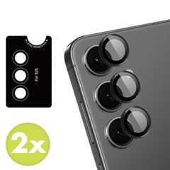 imoshion 2er-Pack Objektivschutz für Kamera für das Samsung Galaxy S25 Plus - Schwarz
