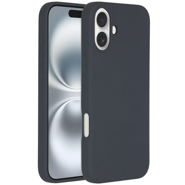 Accezz Liquid Silikoncase mit MagSafe für das iPhone 16 Plus - Dunkelblau