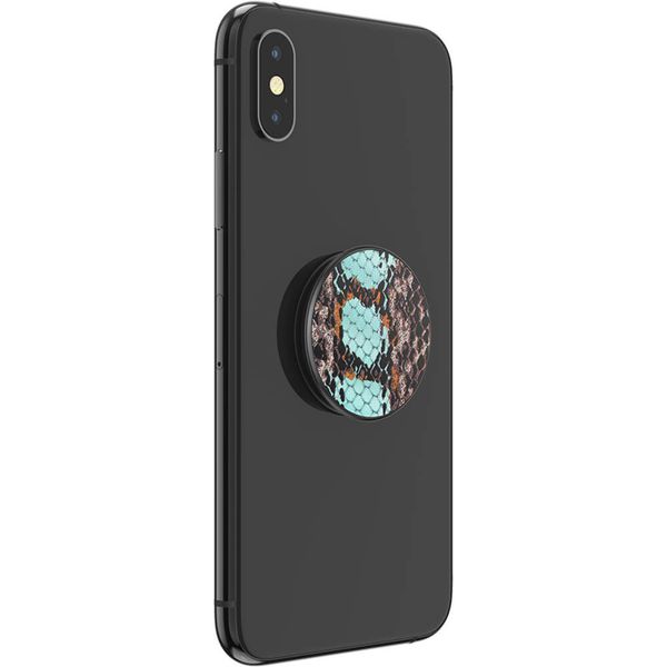 PopSockets Luxe PopGrip - Embossed Metal Water Snake